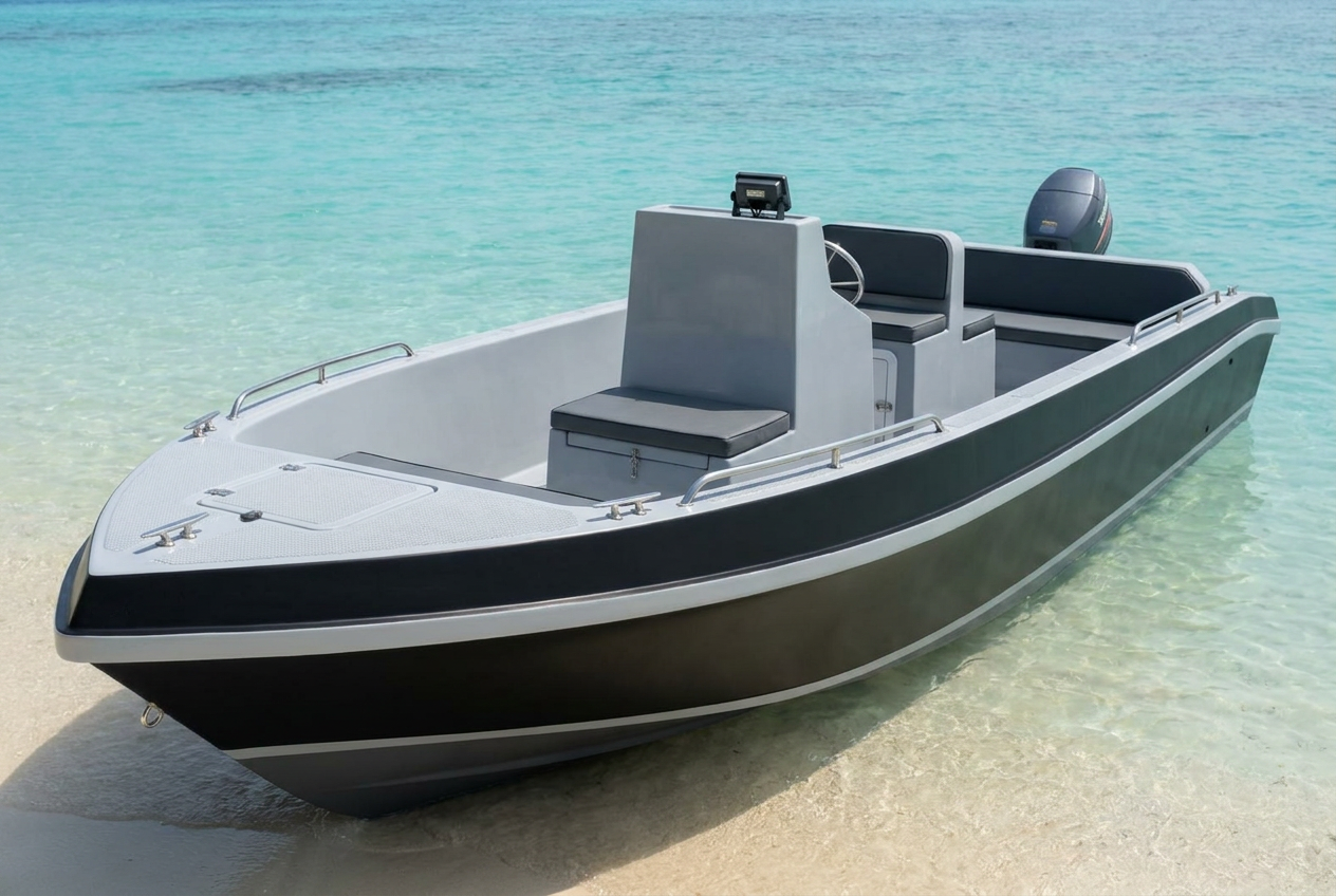 Beached in shallows